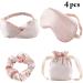 Buy Eye Shade Set | Breathable Face Cover Soft Hair Tie Headband & Pouch - International Shipping - Buy Online on GoSupps.com
