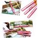 Angoily 3pcs Double-Ended Lip Liner & Lipstick Brush Set - Retractable Makeup Tool for Travel & Beauty - Buy Online on GoSupps.com