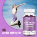 iMATCHME Milk Thistle Gummies - Liver Cleanse & Detox, 1500mg Extract, 60 Vegan Count - Buy Online on GoSupps.com