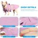 PETCUTE Dog Raincoat - Waterproof Windproof & Reflective - Adjustable Rain Jacket for Small Medium & Large Dogs - 3XL Pink - Buy Online on GoSupps.com