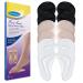 Gel Arch Support Pads Plantar Fasciitis Shoe Inserts Insole 6 Pairs Adhesive High Arch Pad Flat Feet Shoe Inserts Arch Cushions for Relieve Pressure and Foot Pain One Size Unisex(Multi-Color) 2 Clear 2 Black 2 Beige