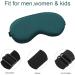Silk Sleep Mask Set for Women Men Children - 4 Pack Adjustable Eye Masks for Sleeping - Blackout Blindfold for Travel, Nap - Soft and Comfortable - Buy Online on GoSupps.com