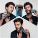Buy Braun Series 3 Razor for Men - 3-in-1 Electric Shaver with 30 Min Runtime - 3010BT Blue & Black Bundle - Buy Online on GoSupps.com