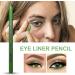 Colored Eyeliner Pencils - Green Eyeliner Pencil Gel Eyeliner Women Eye Liners Waterproof for Stage Performance Creative Eye Makeup - Buy Online on GoSupps.com