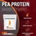 BulkSupplements Pea Protein Isolate Powder - Vegan Plant Based Supplement 1kg - Unflavored 2.2lbs Pack of 1 - Buy Online on GoSupps.com