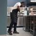 NORTIV 8 Men's Food Service Work Shoes 9.5 Black - Oil & Slip Resistant for Restaurant Kitchen - Buy Online on GoSupps.com