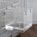 Suremita Hanging Bird Bath Cube - Small Bird Bathtub Shower Box Bowl for Cage - Buy Online on GoSupps.com