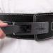 C.P.Sports Leather Powerlifting Belt with Power Buckle - Professional Training & Weight Lifting Belt for Fitness & Bodybuilding (M: 69-92cm Black) - Buy Online on GoSupps.com