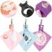 iplusmile 3pcs Keychain Glasses Cleaning Cloth - Key Fob Wipes for Eyeglasses Shot Glasses & Phone Screens - Premium Fiber Cloth for Easy Cleaning - Buy Online on GoSupps.com