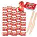 Strawberry Jelly Pack - 30 Snack Savvy Delights: 30 Strawberry Jam Cups - On-The-Go Portion Control Pack for Travelers & Meal Prep 30 Gobelet de Confiture au fraise Comes with 2 wooden Knives and a one of a kind Sticker by PaLiSoL CREATiONS!