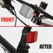 SANNIX Bicycle Reflectors Front and Rear Kit with Handlebar Bell - Bike Accessories - Buy Online on GoSupps.com