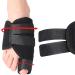 Bunion Corrector Brace - Toe Straightener & Pain Relief for Hallux Valgus - Nighttime Support for Women & Men - Black - Buy Online on GoSupps.com