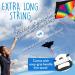 Large Rainbow Delta Kite - Easy to Assemble & Fly - Premium Quality - Ideal for Beach Fun - Perfect for Kids & Adults - by IMPRESA - Buy Online on GoSupps.com