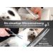 Premium 7-Inch German Stainless Steel Dog Hair Shears - Bent Fur Care Scissors with Micro Toothing for Dogs & Cats - Buy Online on GoSupps.com