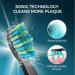 6 Pack Electric Toothbrush Replacement Heads for EasyClean Gum Health - Black - Buy Online on GoSupps.com