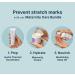 TriLASTIN Maternity Stretch Mark Prevention Cream - 4oz, Hypoallergenic & Paraben-Free, Pregnancy Skincare Gift for Moms - Buy Online on GoSupps.com
