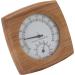 Cedarwood Sauna Thermometer Hygrometer - High Temp 0%-100% | Ideal for Sauna Rooms 10 C-120 C - Buy Online on GoSupps.com