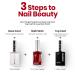 Beetles Ruby Radiance Red Glitter Nail Polish - 15ml Air-Dry Shimmer for Salon & DIY Manicure - Buy Online on GoSupps.com
