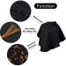 2 Pcs Waterproof Makeup & Hair Cape Set - Salon Barber Bib for Hair Dye & Styling in Black - Buy Online on GoSupps.com