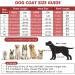 Etechydra Reversible Waterproof Dog Coat Vest with Reflective Trim, Warm Fleece Collar | Red+Black | Small - Buy Online on GoSupps.com