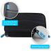 TUDIA EVA Diabetic Supplies Organizer Travel Case - Portable Glucose Monitor Insulin Pen Holder - Test Strips Pill Case - (Case Only, Supplies Not Included) - Buy Online on GoSupps.com