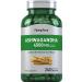 Piping Rock Ashwagandha Supplement 4500mg | 240 Capsules | Pills for Women and Men | with Black Pepper Extract | Extra Strength Herb Root | Non-GMO & Gluten Free
