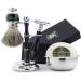 Haryali Shaving Kit for Men Wet Shave- Shaving Gift Set Includes Double Edge Safety Razor Badger Shaving Brush Shaving Soap Bowl Shaving Razors Brush Stand De Safety Razor