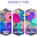 Housoutil 8 Pcs Makeup Brush Cleaning Pad Travel Makeup Brush Cleaner Mat Cosmetics Brush Mat Makeup Brush Cleaner Pad Brush Cleaning Bowl Brush Rinsing Bowl Tool Silica Gel Beauty Egg 14x11cmx4pcs Assorted Color 1x4pcs - Buy Online on GoSupps.com