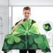 Waterproof Barber Cape - Clover Green & Cheetah Haircut Bib for Men & Women | Stylish Hair Cutting Cape - Buy Online on GoSupps.com