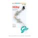 Nuby Silicone Pacifier Clip | Mustache Pacifier Holder for Baby | 0+ Months - Buy Online on GoSupps.com