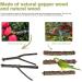 Natural Bird Toys for Small Macaws, Budgies, Lovebirds, Finches | Pepper & Apple Tree Perches for Small to Medium-Sized Birds - Buy Online on GoSupps.com