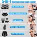 5-in-1 Waterproof Electric Shaver for Bald Men - Cordless Head Shaver for Face, Beard, and Head, Wet/Dry Mens Razor, Rotary Rechargeable Shaver - Perfect Gift for Men - Buy Online on GoSupps.com