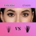 FADLASH DIY Lash Extension Kit - Individual D Curl Lashes Bond & Seal Applicator Tool | Self Application at Home (12-18mm - Buy Online on GoSupps.com