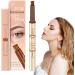 Microblade Eyebrow Waterproof Eyebrow | Eyebrow Makeup with Natural-Looking Microblading Eye Brow Pencil with -4 Tip for Mother Makeup Lover Pochy Dark Brown - Buy Online on GoSupps.com