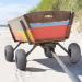 Bonnlo Beach Wheels 9 Replacement Balloon Sand Tires - 2 Pack for Kayak Dolly, Canoe Trolley, Beach Cart, Wagon, Garden Cart, Fishing Cart - 0.86 Diameter Axle Wheels - Buy Online on GoSupps.com