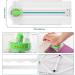 12-Shapes Craft Paper Edge Cutter Dial Trimmer with Measurements - Scrapbooking & Photo Card Decorative Wave Edges Cutting Tool - Buy Online on GoSupps.com