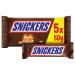 Buy Snickers Chocolate Bars (Pack of 5) - Perfect Football Snack - International Shipping Available - Buy Online on GoSupps.com