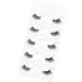 Vivis Half False Lashes 3D Faux Mink Corner Eyelashes Natural Fake Eye Fluffy Cross Reusable Makeup Extension 5 Pairs - B16 - Buy Online on GoSupps.com