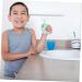 Gleavi 2nd Hand Cartoon Toothbrush for Children - Silicone Full Mouth Manual Toddler Toothbrush - Buy Online on GoSupps.com