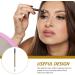 LALADEFIEE Pencil Brow Pen Eye Brow Pencil Wood Brow Pencil Portable Brow Pencil Wooden 1 count (Pack of 1) Coffee - Buy Online on GoSupps.com