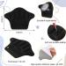 Boyiee 12-Piece Heel Grips | Leather Heel Cushion Inserts for Loose Shoes | Prevent Heel Slip & Blisters | Comfortable Shoe Fit | Black/Nude - Buy Online on GoSupps.com