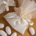 White Jordan Almonds - 2lb Bulk Bag | Crunchy Candy for Weddings & Special Events - Buy Online on GoSupps.com
