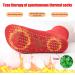 Tourmaline Self-Heating Magnetic Massage Socks - Unisex Winter Warmth for Skiing - Red - Buy Online on GoSupps.com