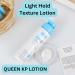 QUEEN KP PLUS - Exfoliating Body Lotion for Keratosis Pilaris | 12% Glycolic Acid 2% Salicylic Acid Colagen & Niacinamide | Fragrance-Free | International Shipping - Buy Online on GoSupps.com