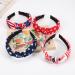 Budsmile American Flag Headbands - 4th of July Patriotic Bow Knotted Wide Headband Set - Buy Online on GoSupps.com