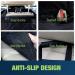NESTROAD Waterproof Dog Car Seat Cover | 600D Scratchproof Hammock | Backseat Protection for Cars, Trucks, SUVs | Black 53 57 - Buy Online on GoSupps.com