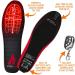 ActionHeat Rechargeable Heated Insoles with Remote - Deodorized, Breathable, Fleece Lined - Large/X-Large - Buy Online on GoSupps.com