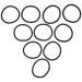 GOODY Ouchless XL Black Hair Elastics - 10 Count - Buy Online on GoSupps.com
