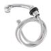 harayaa Beauty Salon Faucet Sprayer with Hose Pipe Handheld Professional Shampoo Bowl Sink Repalcement for Hair Salon Argent
