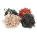 NOLITOY 4pcs Bath Scrub Ball Bath Scrubber Back Scrubber Spone Loofah Exfoliating Pouf Bath Shower Pouf Bath Shower Loofah Mesh Shower Sponge Shower Supply Bath Sponge Body Bath Ball or